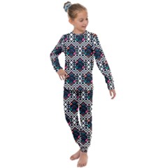 Boho Geometric Kids  Long Sleeve Set  by tmsartbazaar
