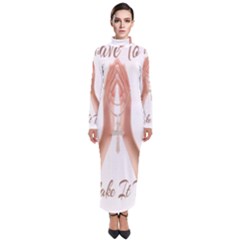 Panther World Limited Edition Prayer  Turtleneck Maxi Dress by Pantherworld143