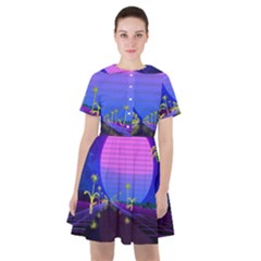Blue Club Sailor Dress by Mariart