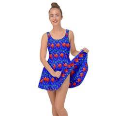 Redfishes Inside Out Casual Dress by Sparkle