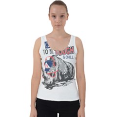 Choose To Be Tough & Chill Velvet Tank Top by Bigfootshirtshop