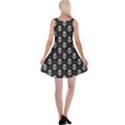 Grey Aliens Extraterrestrials UFO Faces Reversible Velvet Sleeveless Dress View2
