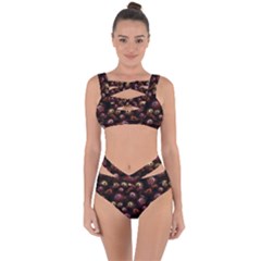 Zombie Eyes Pattern Bandaged Up Bikini Set  by SpinnyChairDesigns
