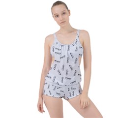Geek Glasses With Eyes Boyleg Tankini Set  by SpinnyChairDesigns