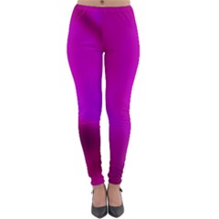 Fun Fuschia Lightweight Velour Leggings by Janetaudreywilson