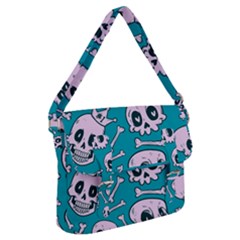 Skull Buckle Messenger Bag by Sobalvarro