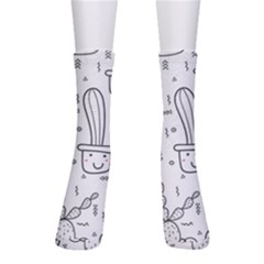 Cactus Men s Crew Socks by Sobalvarro
