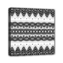 Boho Black And White  Mini Canvas 6  x 6  (Stretched) View1