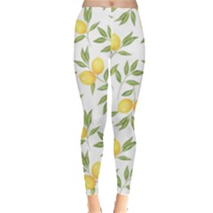 Lemons Leggings  by Angelandspot