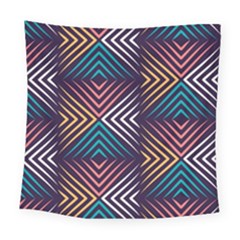 Vintage Motif Design Square Tapestry (large) by tmsartbazaar