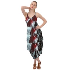 Flamelet Layered Bottom Dress by Sparkle