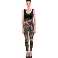 Fractal Geometry One Piece Catsuit by Sparkle