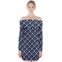 Anchors  Long Sleeve Off Shoulder Dress View1