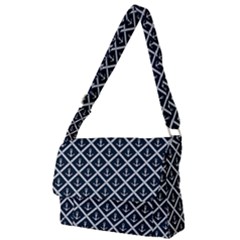 Anchors  Full Print Messenger Bag (l) by Sobalvarro