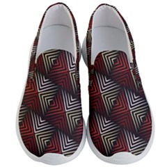 Abstract Zigzag Motif Men s Lightweight Slip Ons by tmsartbazaar