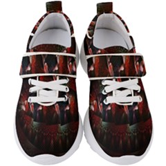 Twist Flower Kids  Velcro Strap Shoes by Sparkle