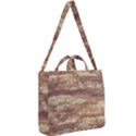 Grunge Surface Print Square Shoulder Tote Bag View2