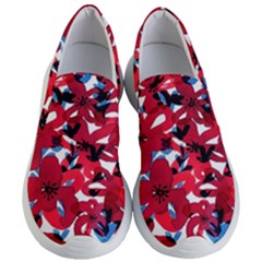 Handpaint Flowers Women s Lightweight Slip Ons by Sparkle