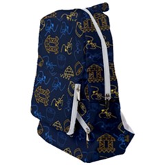 Tribal Festive Folk Pattern Travelers  Backpack by tmsartbazaar