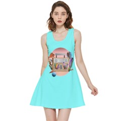 Radio Inside Out Dress Inside Out Reversible Sleeveless Dress by HamsterChick