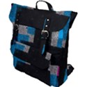 Abstract Tiles Buckle Up Backpack View1