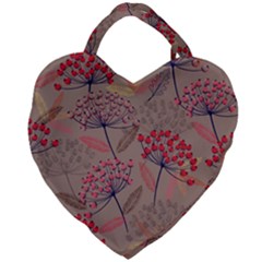 Cherry Love Giant Heart Shaped Tote by designsbymallika