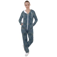 Decorative Wheat Wreath Stars Women s Tracksuit by pepitasart