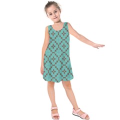 Tiles Kids  Sleeveless Dress by Sobalvarro