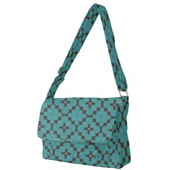 Tiles Full Print Messenger Bag (s) by Sobalvarro