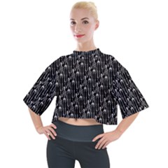 Halloween Mock Neck Tee by Sparkle