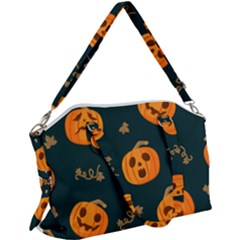 Halloween Canvas Crossbody Bag by Sobalvarro