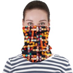 Multicolored Bubbles Print Pattern Face Seamless Bandana (adult) by dflcprintsclothing