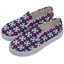Geometric Kids  Canvas Slip Ons View2
