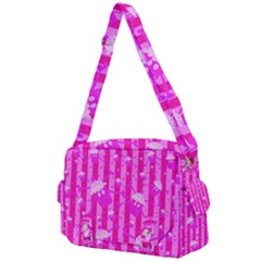 Cupcakelogolineshotpink7711 Buckle Multifunction Bag by DayDreamersBoutique