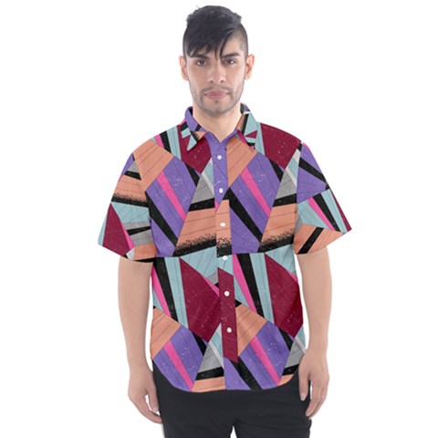 Men s Short Sleeve Shirt by Infinities