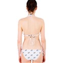 American Football Ball Motif Print Pattern Classic Bikini Set View2