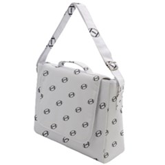 American Football Ball Motif Print Pattern Box Up Messenger Bag by dflcprintsclothing