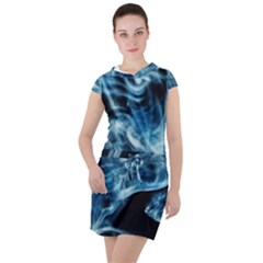 Cold Snap Drawstring Hooded Dress by MRNStudios