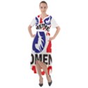 Womens March Front Wrap High Low Dress View1