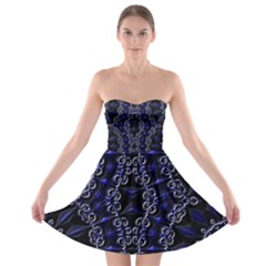 Mandala Cage Strapless Bra Top Dress by MRNStudios