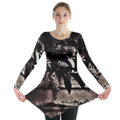 Dark Spring Long Sleeve Tunic  by MRNStudios