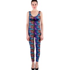 Abstract Illusion One Piece Catsuit by Sparkle