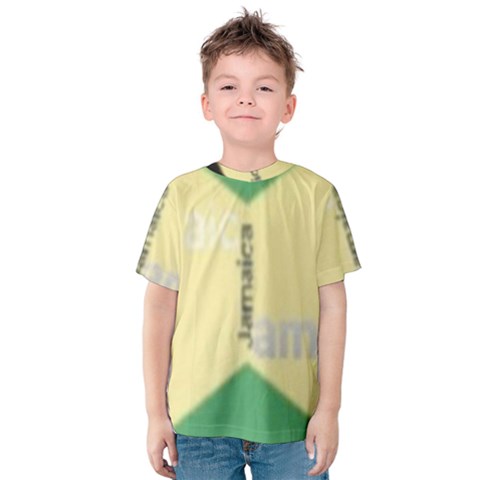 Jamaica, Jamaica  Kids  Cotton Tee by Janetaudreywilson