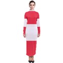 Flag of Austria Turtleneck Maxi Dress View1