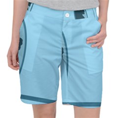 Cat Mirror Lion Pocket Shorts by HermanTelo