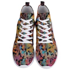 Mosaic Pieces                                                   Men s Lightweight High Top Sneakers by LalyLauraFLM