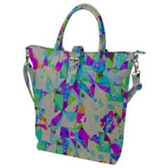 Watercolors Spots                                                       Buckle Top Tote Bag by LalyLauraFLM
