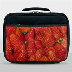 Colorful Strawberries At Market Display 1 Lunch Bag by dflcprintsclothing