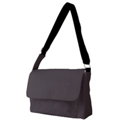 Ash Grey - Full Print Messenger Bag (l) by FashionLane