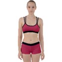 French Raspberry Red - Perfect Fit Gym Set View1